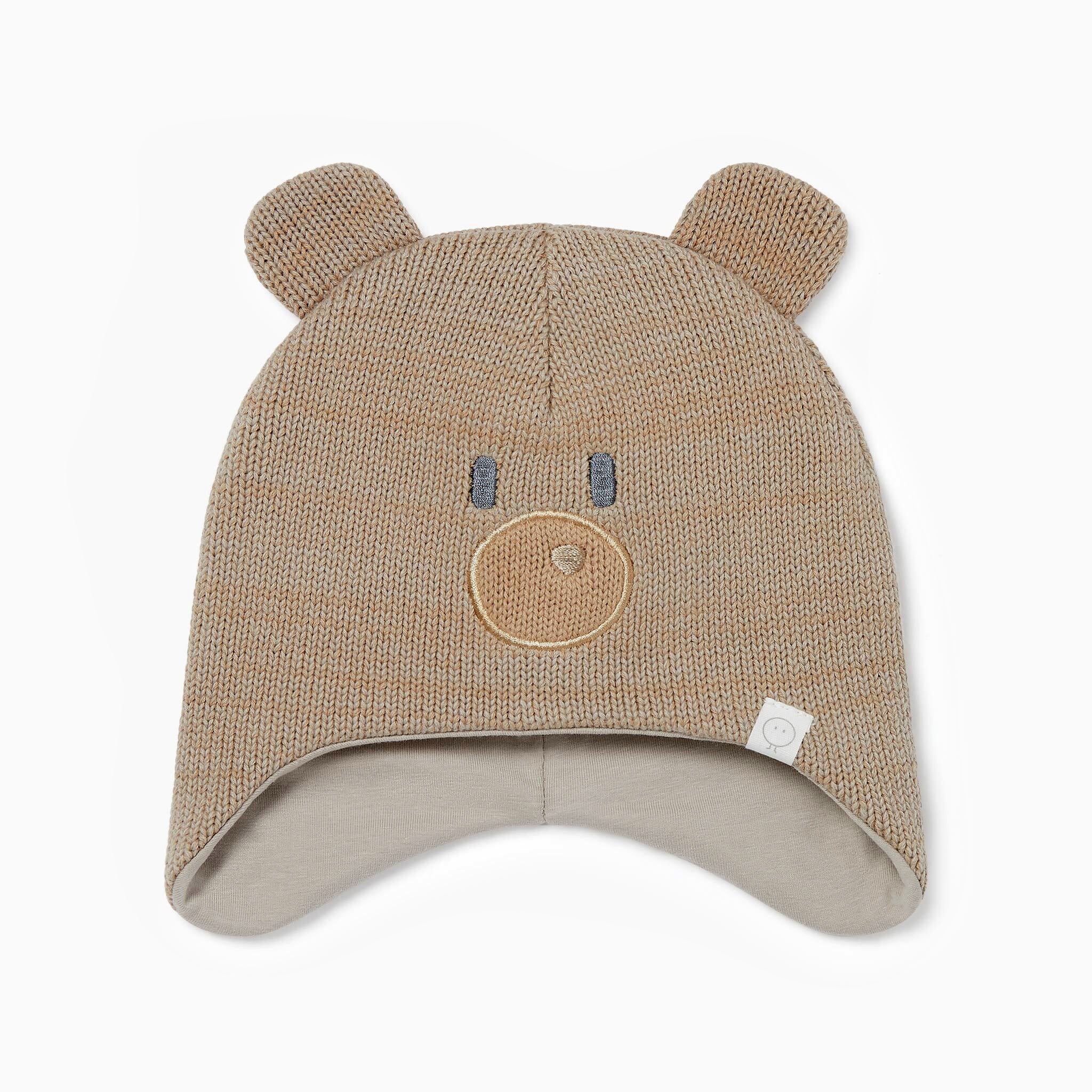 BearKnittedTrapperHat