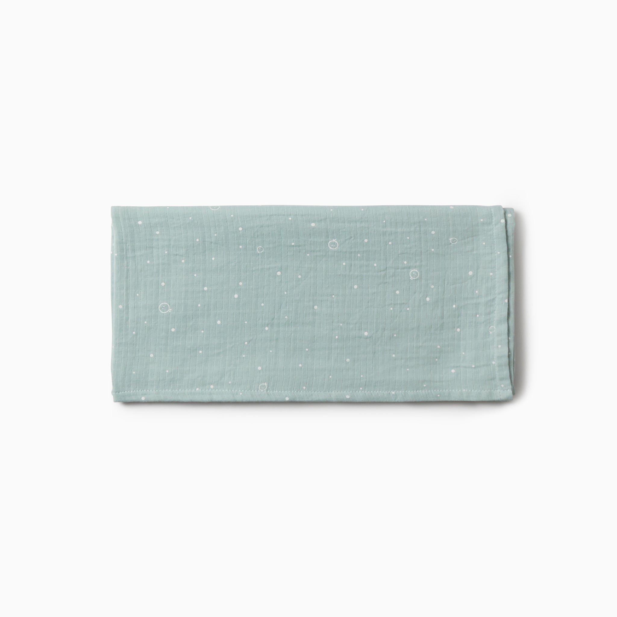 Organic_Muslin_Swaddle_mint_folded_1