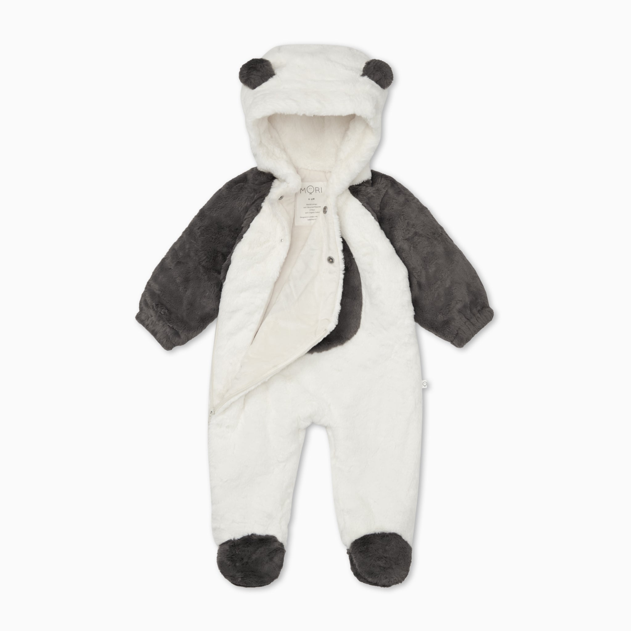 PandaFauxFurPramsuit_Footed_2