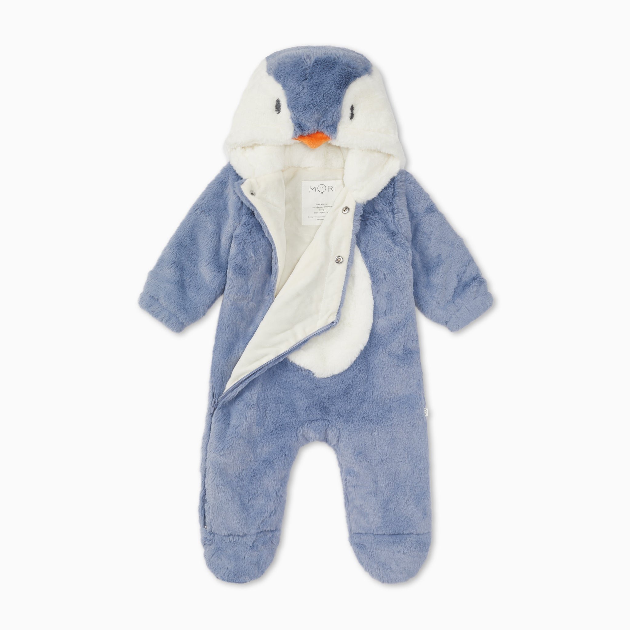 PenguinFauxFurPramsuit_Footed_B