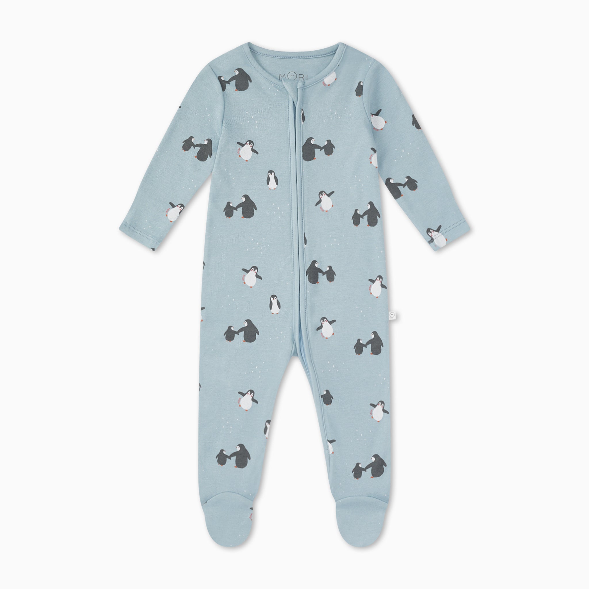 PenguinPrintCleverZipSleepsuit_Footed_A