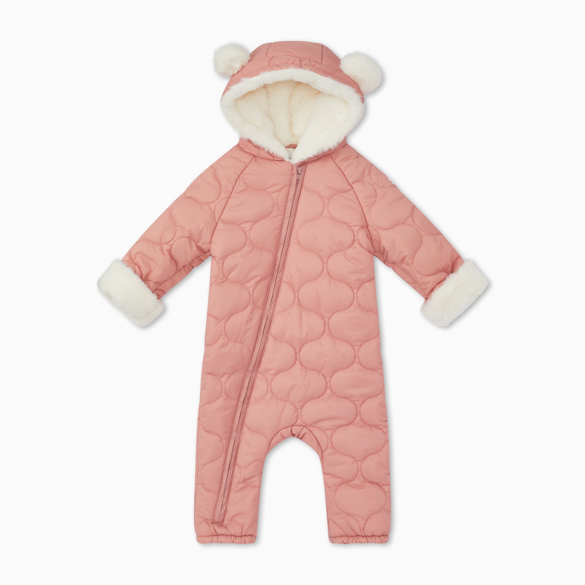 RecycledWaterproofQuiltedPramsuit_Blush_FRONT