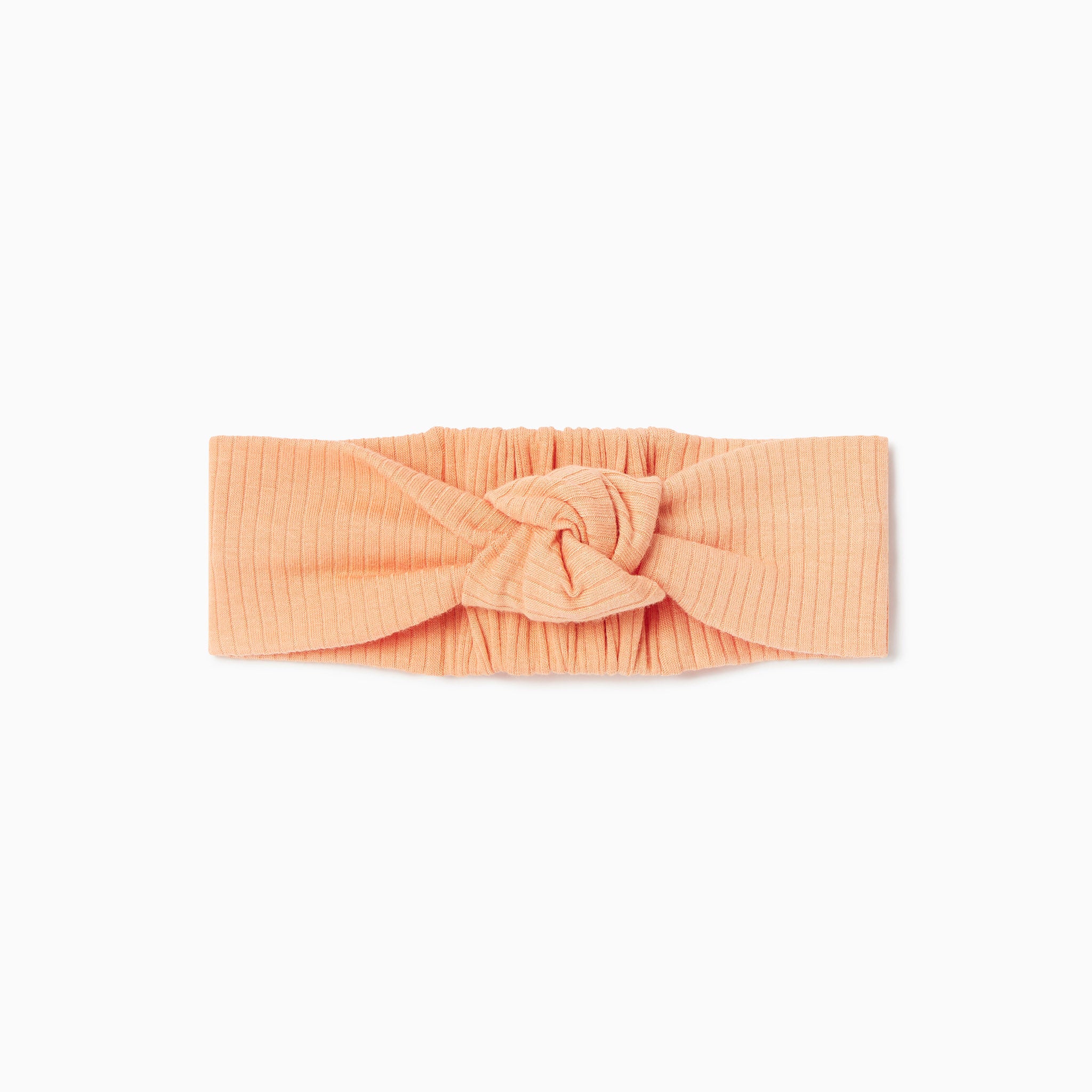Ribbed_Headband_orange_Front