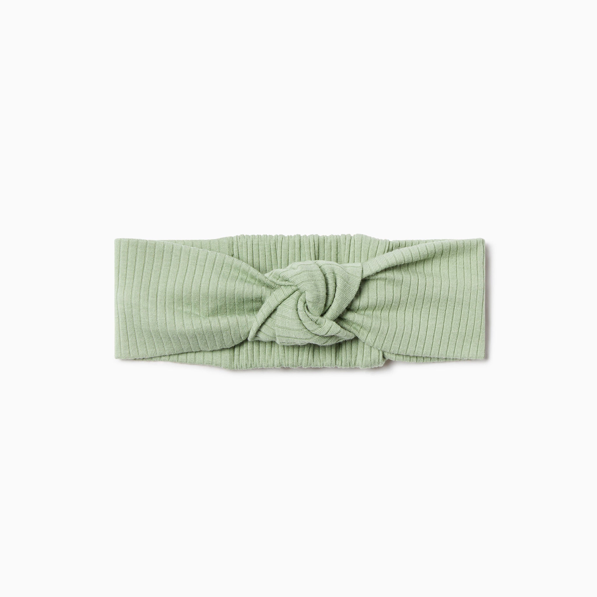 Ribbed_Headband_sage_Front