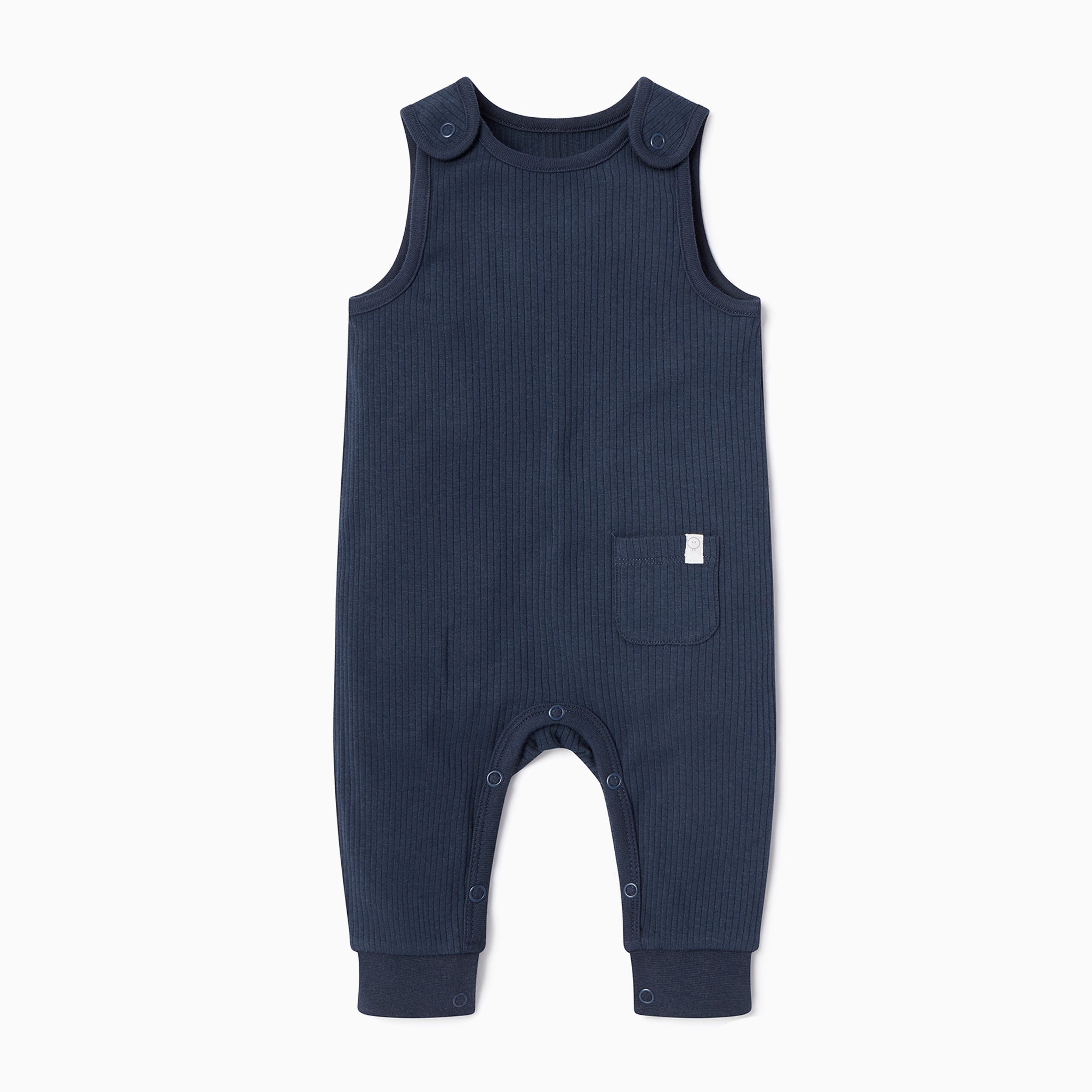 Ribbed_Romper_navy_Front