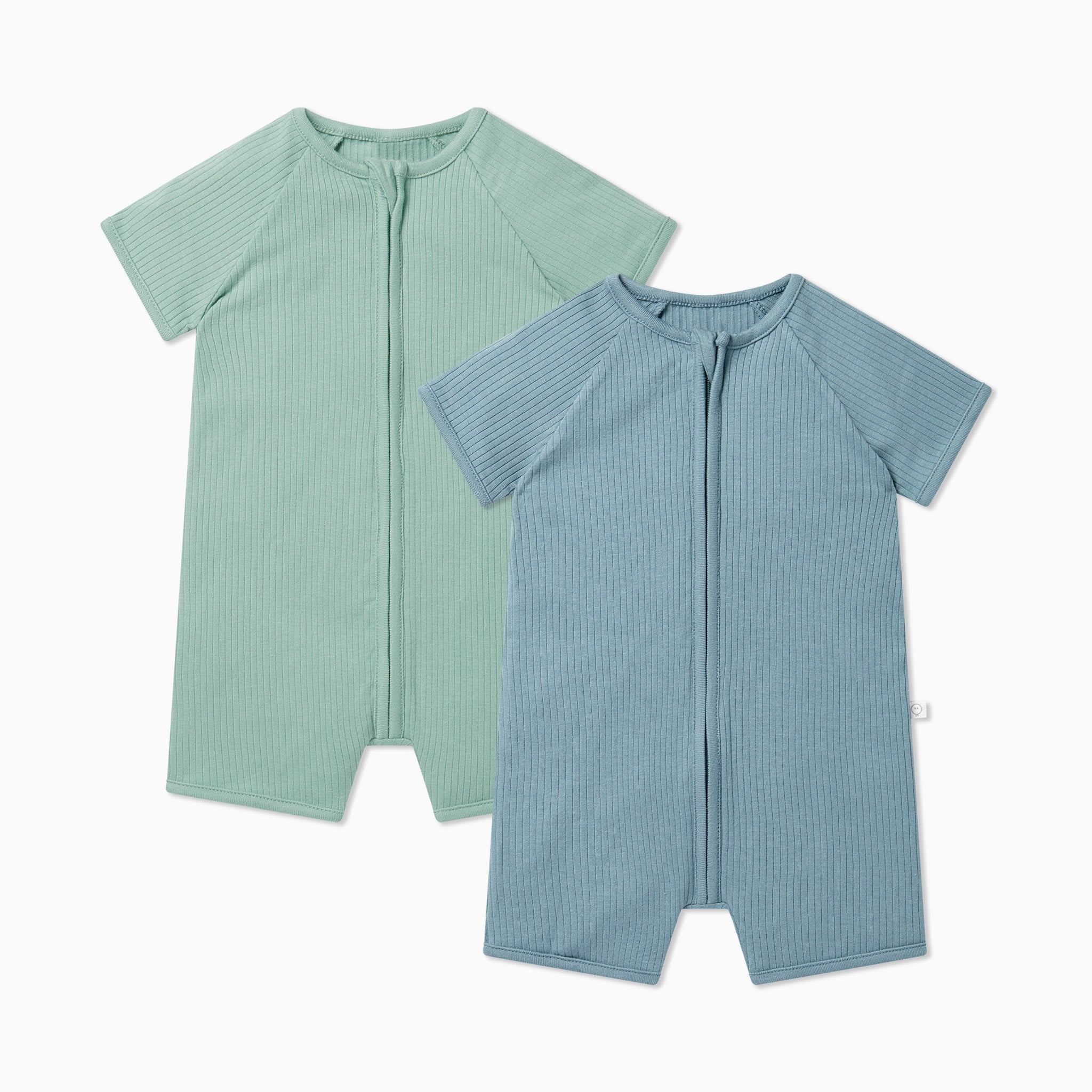 Ribbed_Zip_Summer_Sleepsuit_2_Pack_Mint_Sky