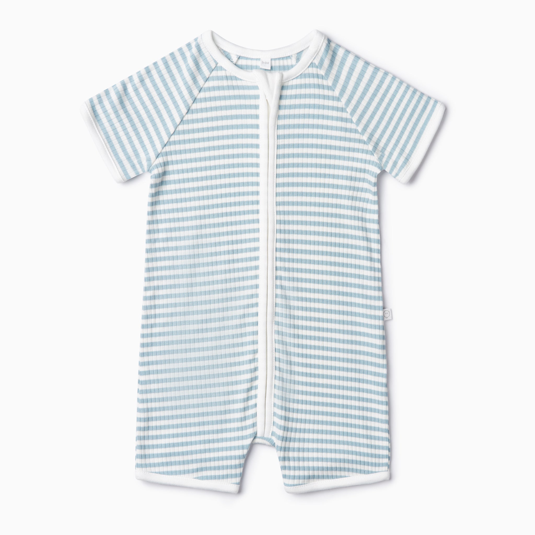 SeaStripeRibbedZipSummerSleepsuit_FR