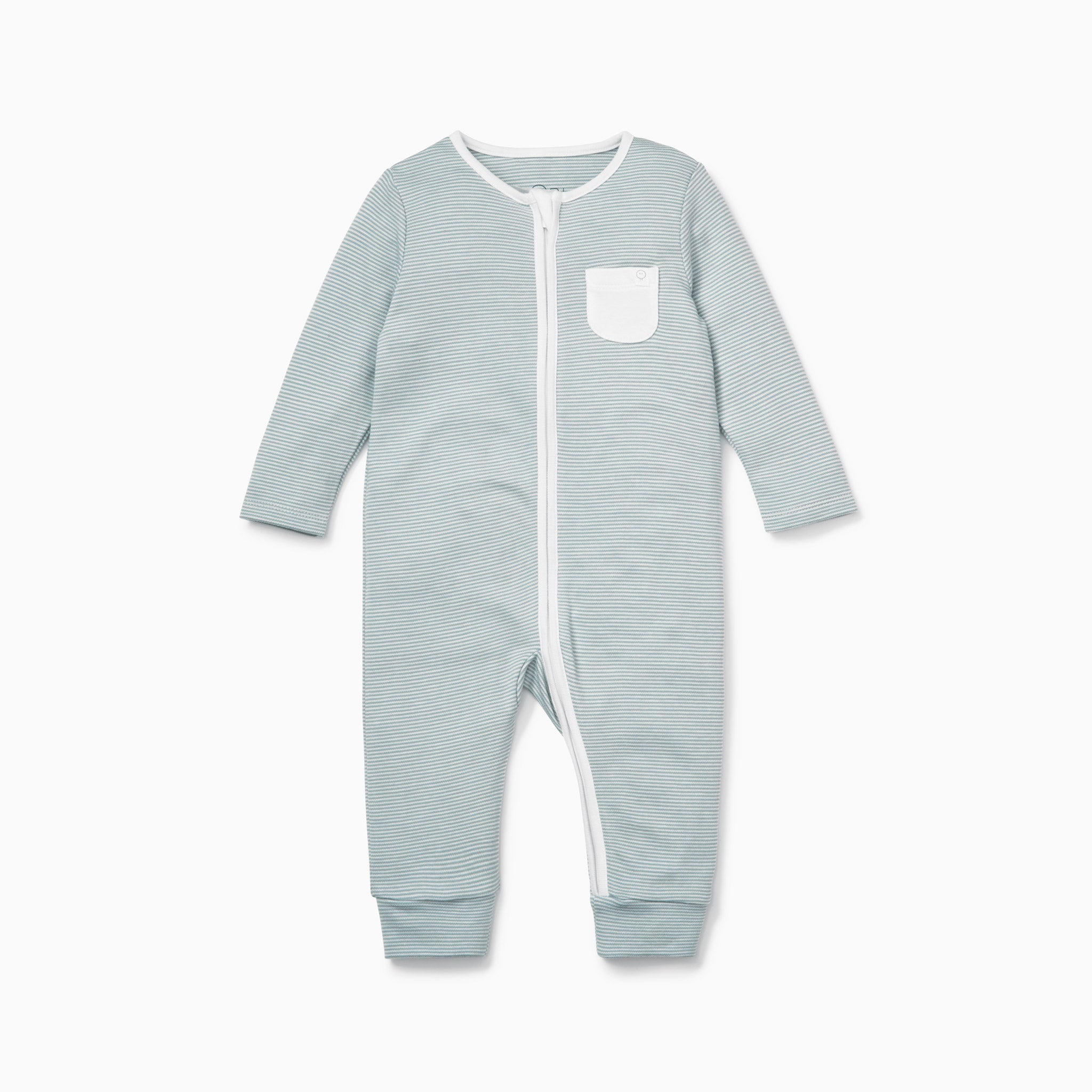 organic_cotton_bamboo_baby_zipup_sleepsuit_blue_stripe_footless_core