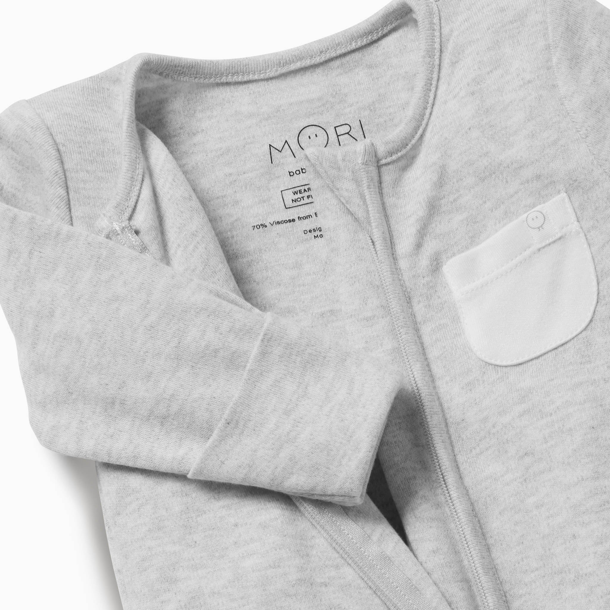organic_cotton_bamboo_baby_zipup_sleepsuit_grey_detail