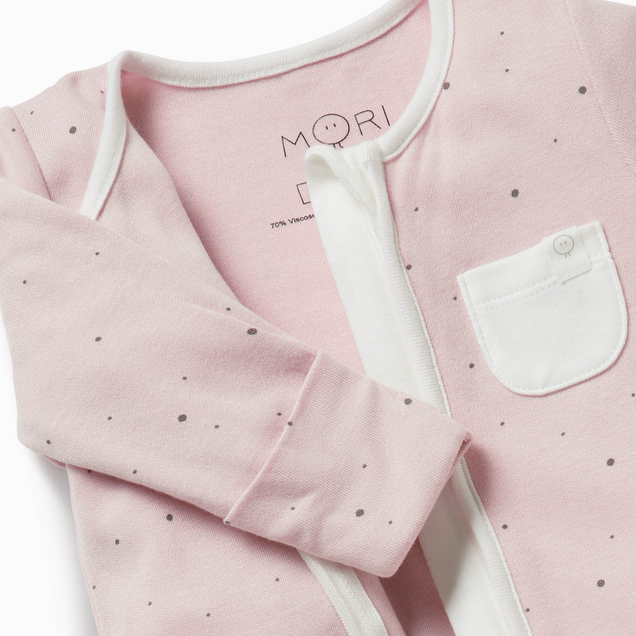 organic_cotton_bamboo_baby_zipup_sleepsuit_stardust_detail