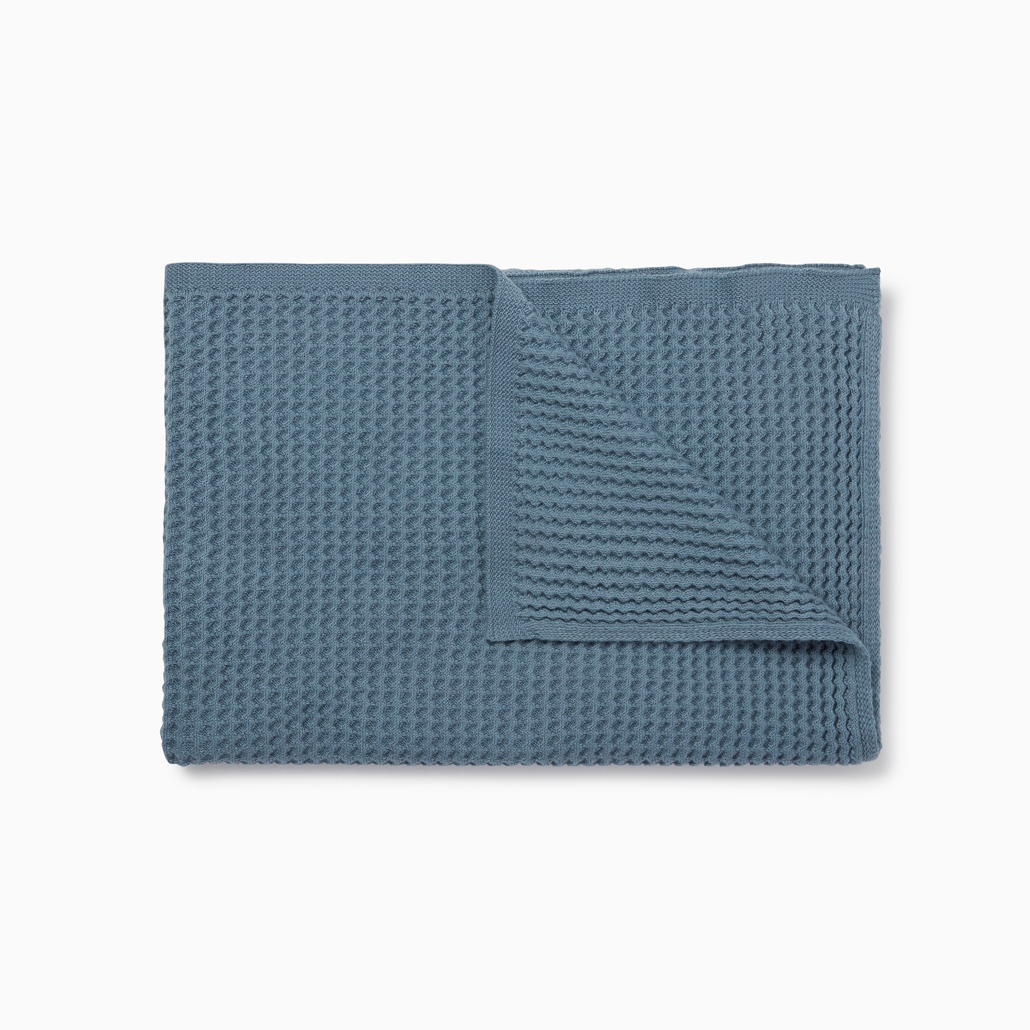 waffle_blanket_dark_blue_Front